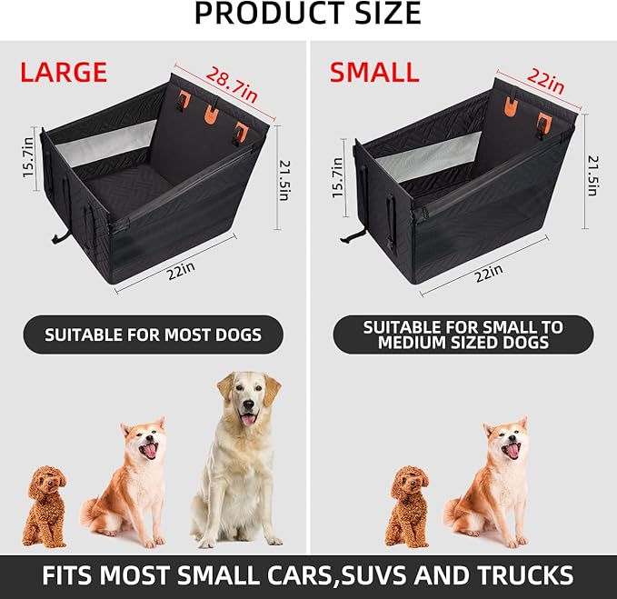 Dog Car Seat for Medium Dogs