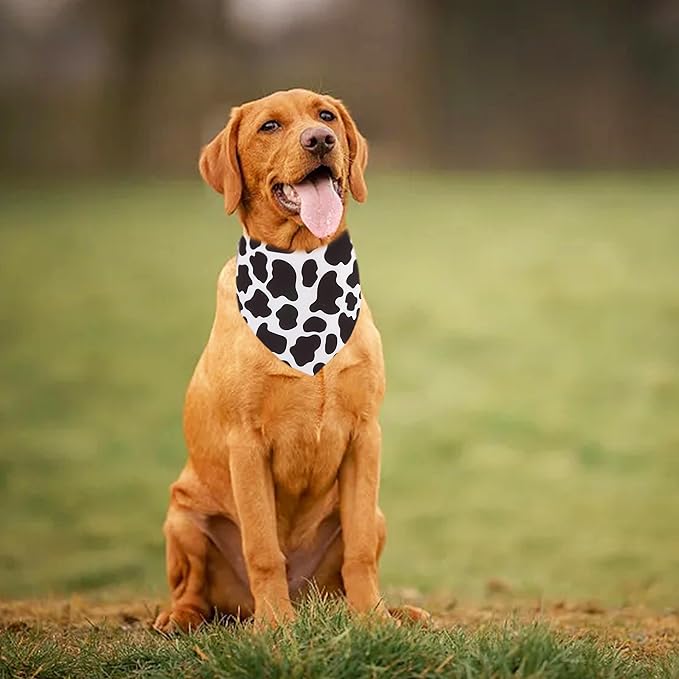 10PCS Animal Print Dog Bandanas for XXS XS Small Boys Girls Triangle Bibs Head Scarves Zebra Leopard Snake Tiger Peacock Cheetah Giraffe and Cow Print Grooming Accessories