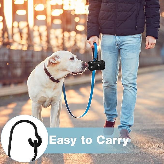 3000 Count Dog Poop Bags Pet Waste Bags for Poop with 3 Dog Poop Bag Dispenser Doggie Poop Bags for Home Outdoor Puppy Walking and Travel 12 x 8.6 Inch