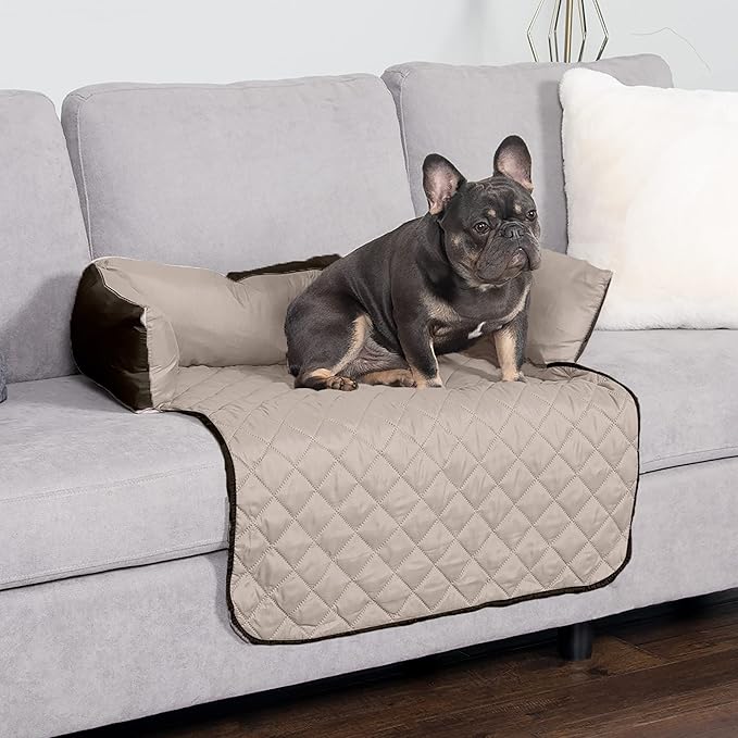 Furhaven Water-Resistant & Reversible 30" Wide Seat Cover Protector for Dogs & Cats