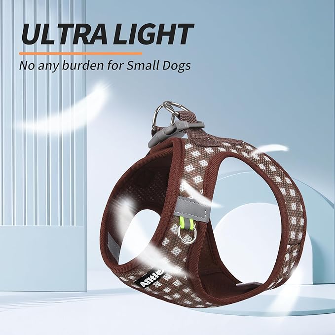 AIITLE Easy Walk Dog Vest Harness and Leash Set
