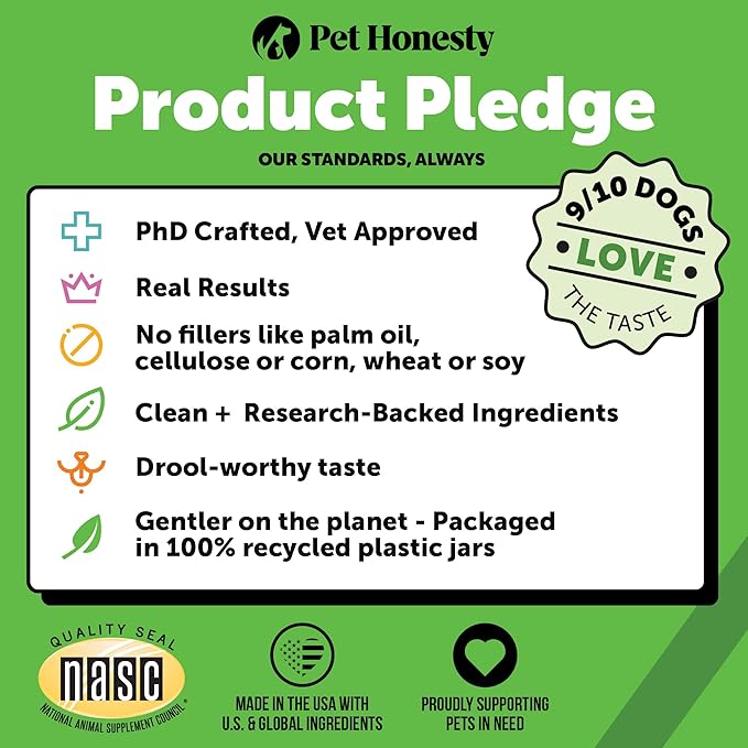 Pet Honesty Probiotics for Dogs 90 ct)