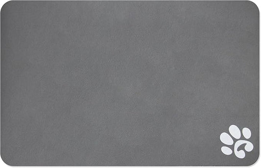 YCT Pet Cat Food Mats for Dog Food Mat Logo,24 x 16.9 inches,