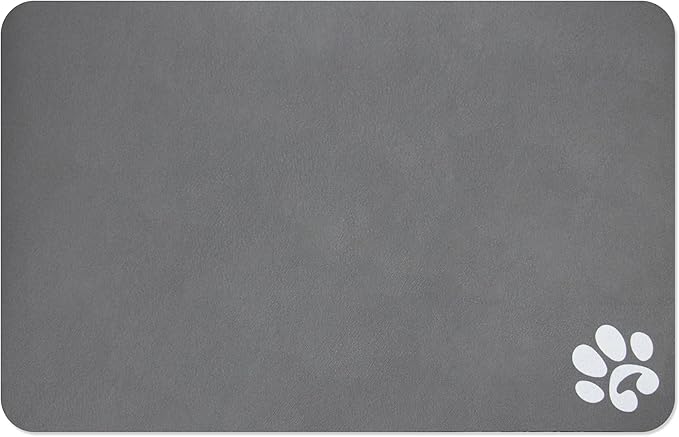 YCT Pet Cat Food Mats for Dog Food Mat Logo,24 x 16.9 inches,