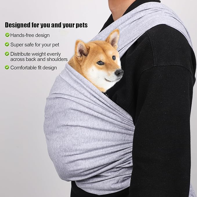 Dog Sling Carrier for Small Dogs