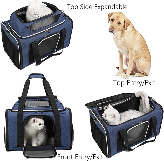 HSC PET Cat Carriers Small Dog Bag 2 Bleathable