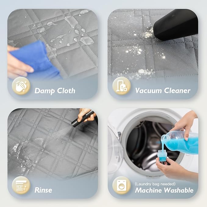 TOOLIOM Dog Car Seat Cover for Back Seat