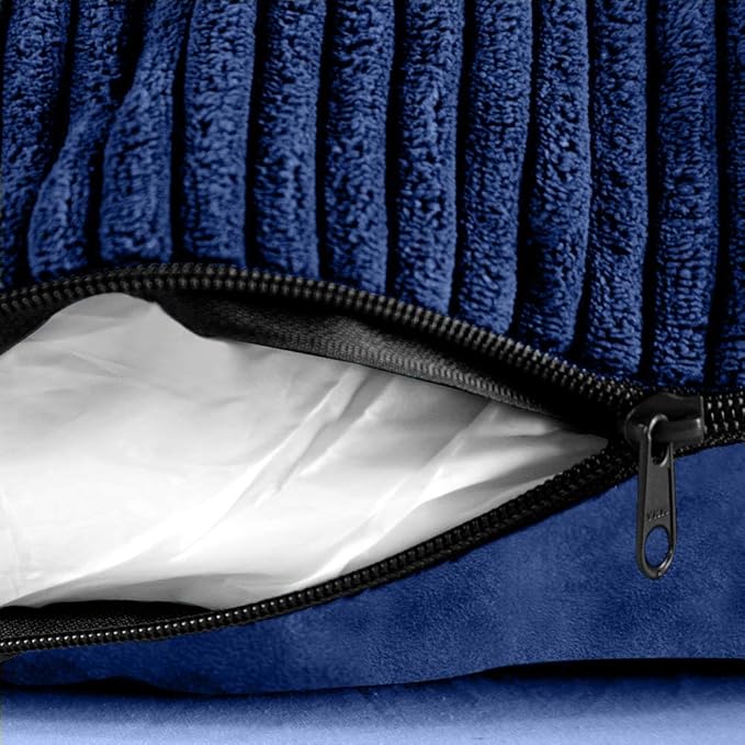 Floppy Dawg Medium Dog Bed Replacement Cover. Removable 30L x 19W. Blue