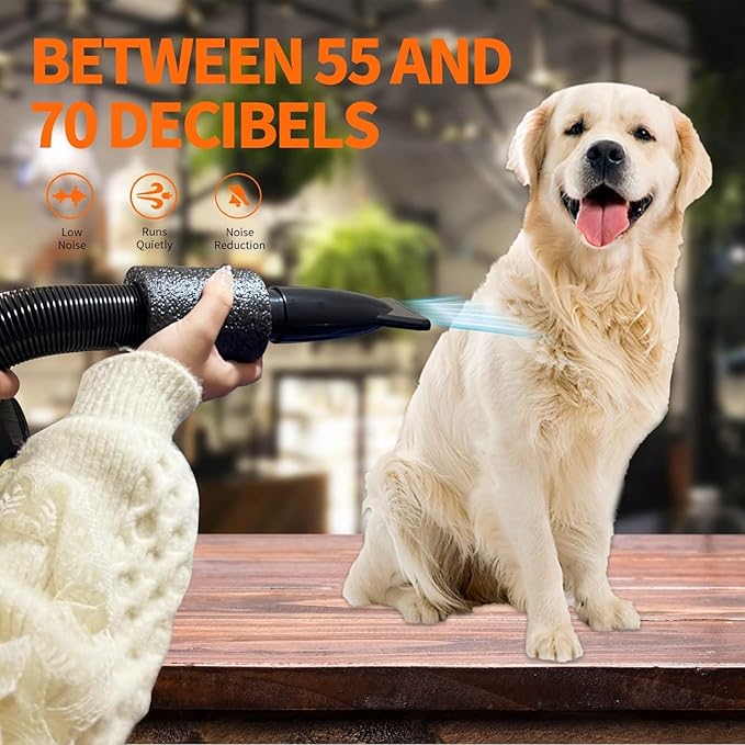 Pet Grooming Dryer with Adjustable Speed for Dogs
