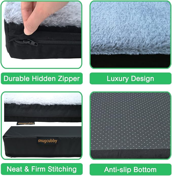 Dog Bed Cover 36x27x3'' Waterproof, 50 lbs
