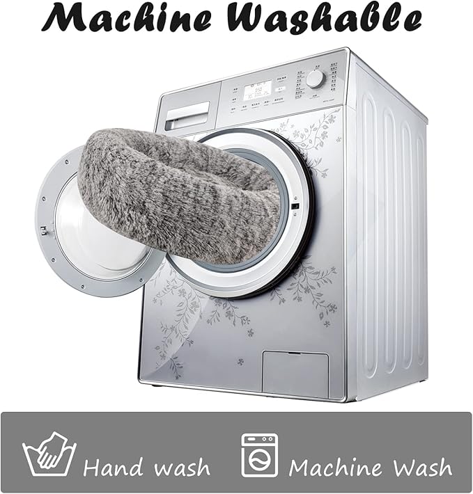 Solution4Patio Donut Small Pet Bed 23.62" Dia 3.15" H, #B607B00