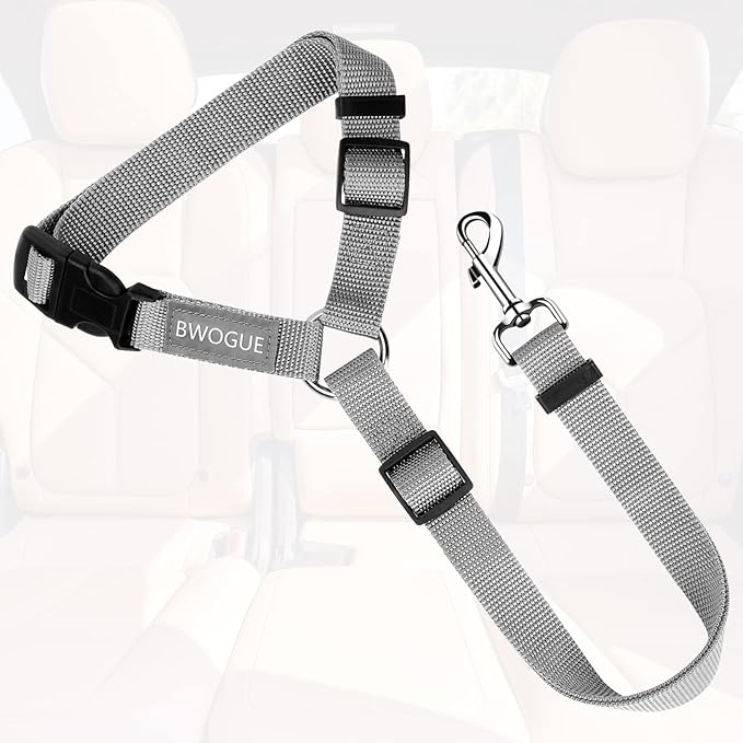 BWOGUE Pet Dog Cat Seat Belts (1 Pack)