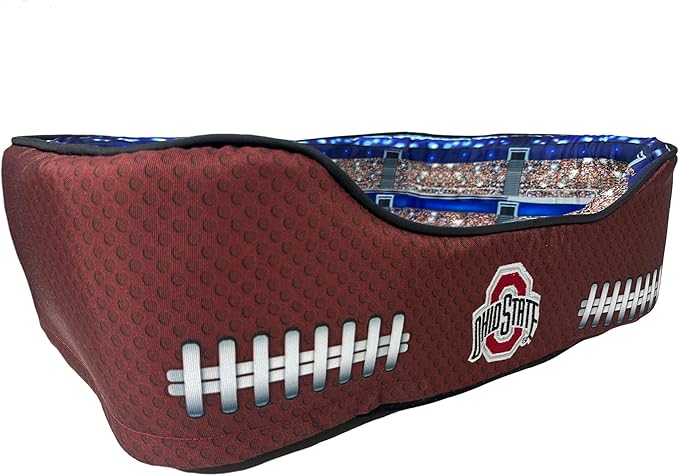 NCAA Ohio State Seminoles Stadium Dog Bed