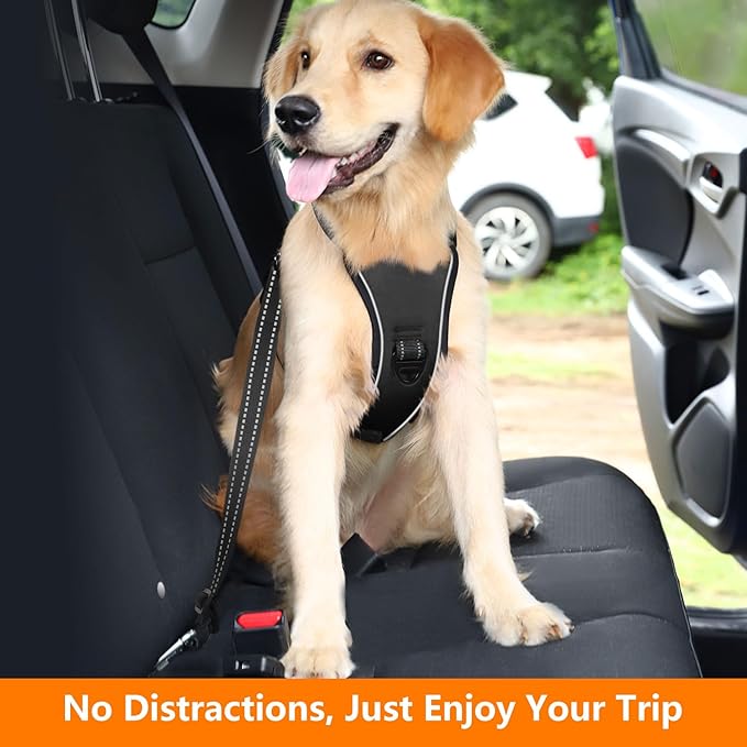 Dog Vehicle Safety Vest Harness