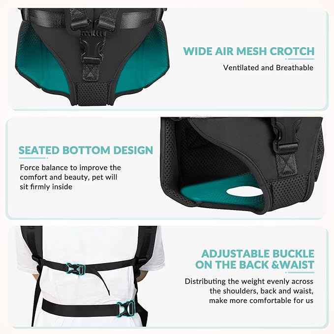 Lukovee Dog Backpack Carrier
