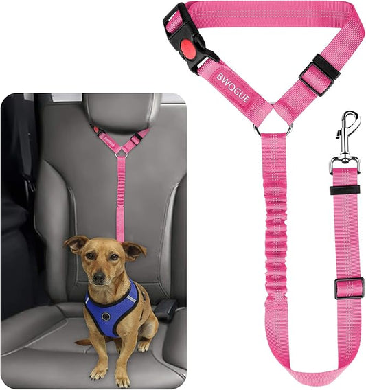 BWOGUE Pet Dog Cat Seat Belts (1 Pack)