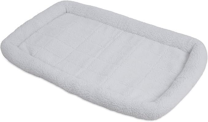 PRECISION PET SnooZZy Sheepskin Bolster Crate Mat 42' Crates