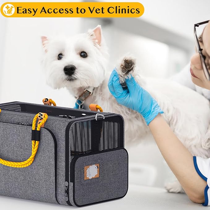 PAWZIDEA Double Pet Stroller for 2 Cats Dogs Small & Medium 2 Dog