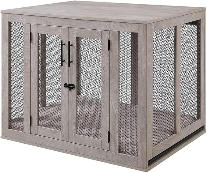 unipaws Large Dog Crate Furniture 70 lbs