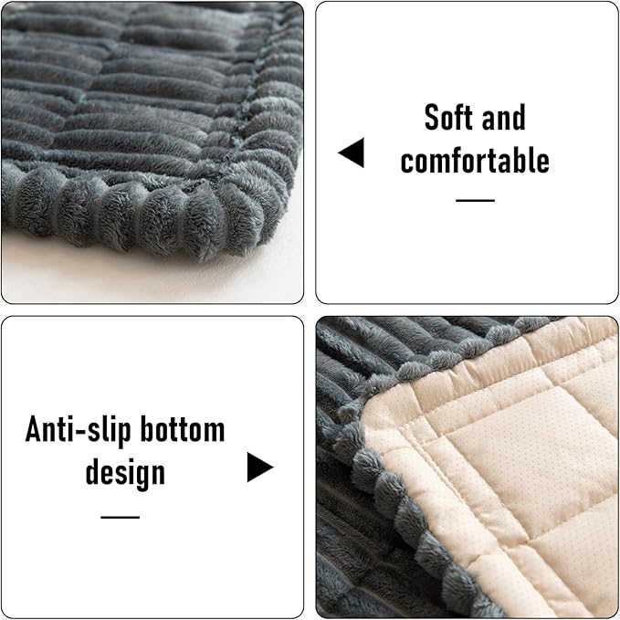 LiveGo Fuzzy Couch Covers for Pets 70x150 cm/27.6x59.06
