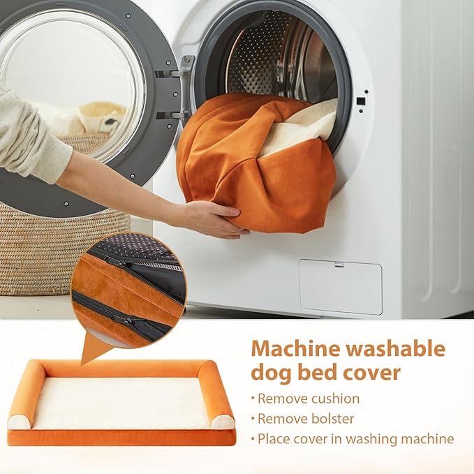 BFPETHOME Washable Dog Beds for Extra Large Dogs