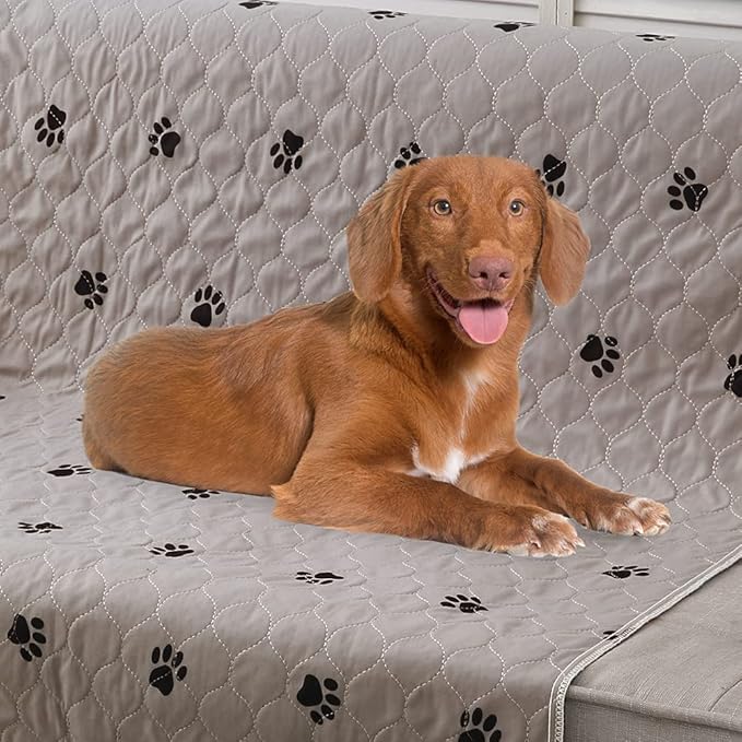 PUPTECK Washable Pee Pads for Dogs 2 Pack 36" x 41" Waterproof