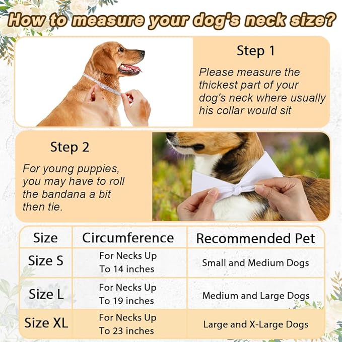SZEE Wedding Dog Bandanas, My Humans are Getting Married Dog Bandanas for Dogs, Dog Engagement Wedding Party, Pet Wedding Photo Prop Bandana for Engagement, Gifts for Couples (White & Black, Large)