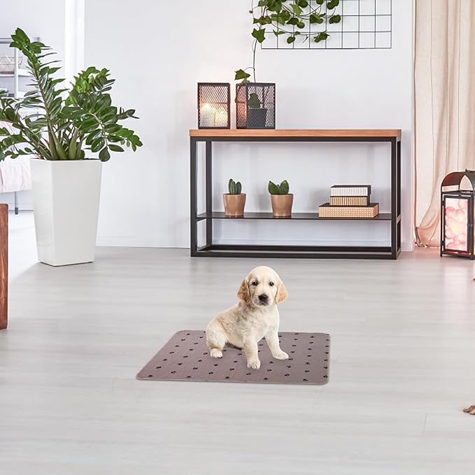 PUPTECK Washable Pee Pads for Dogs 8 Packs 18" x 24”- Fast