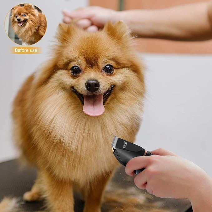 Dog Clippers Professional Heavy Duty Grooming Clipper 3-Speed