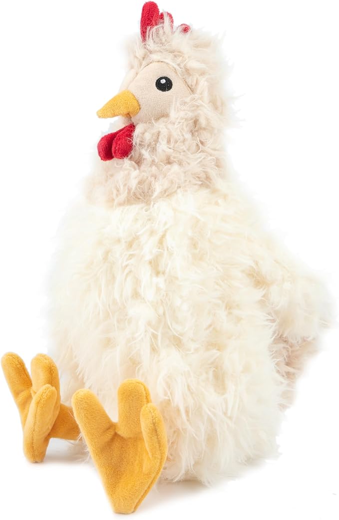 Best Pet Supplies Chicken Crinkle Plush Dog Toys for Interactive Play