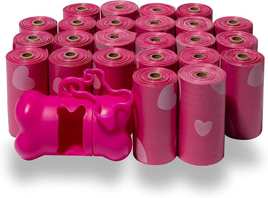 Best Pet Supplies Dog Poop Bags (360 Bags) for Waste Refuse Cleanup