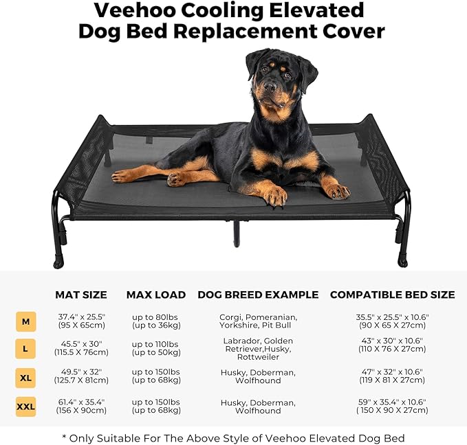 Veehoo Dog Bed Replacement Cover for CWC2204