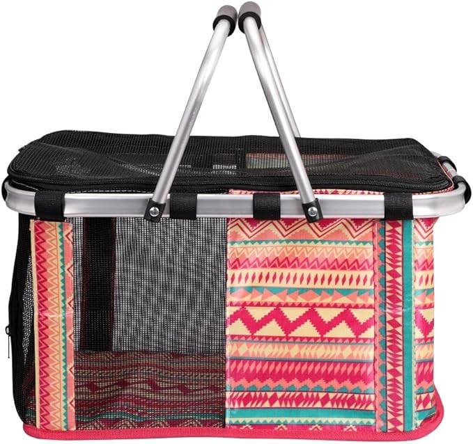 Pet Carrier Basket Cat Dog Carrier Handbag Breathable