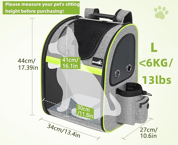 Pecute Pet Carrier Backpack