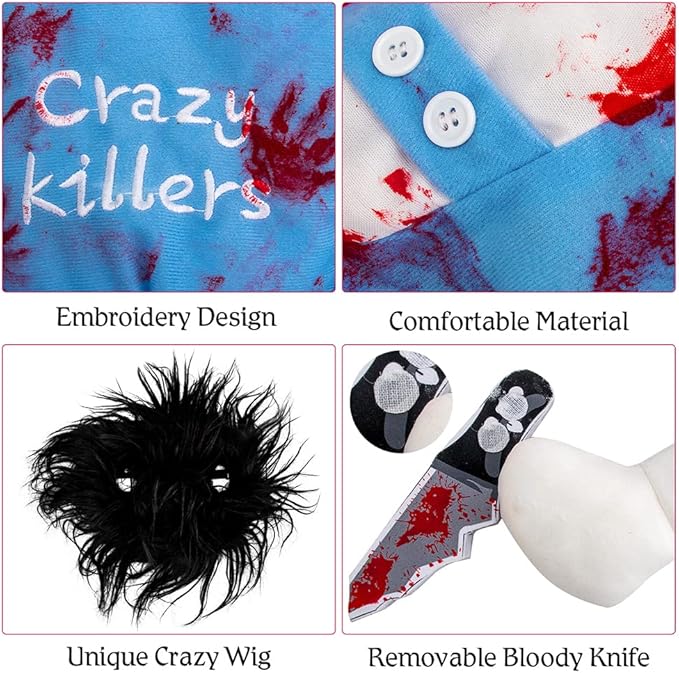 Deadly Dog Clothes Dog Costume Halloween Costumes for Dogs