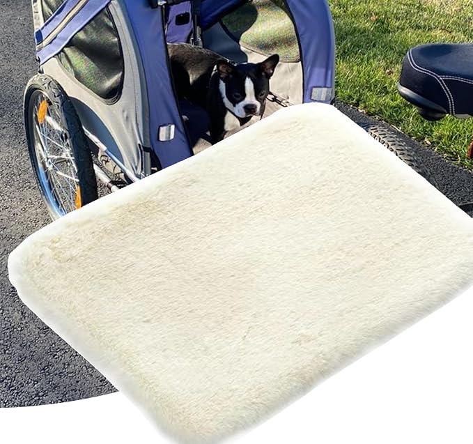 Dog Bike Trailer Pad for Large Dogs 33.5"X20" Folding