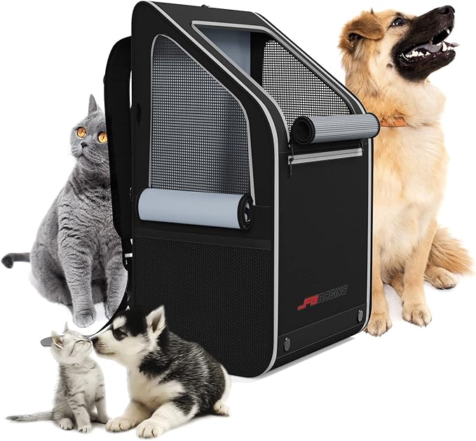 JFG RACING Motorcycle Pet Carrier 20lbs Dog/Cat GL1800 ATV