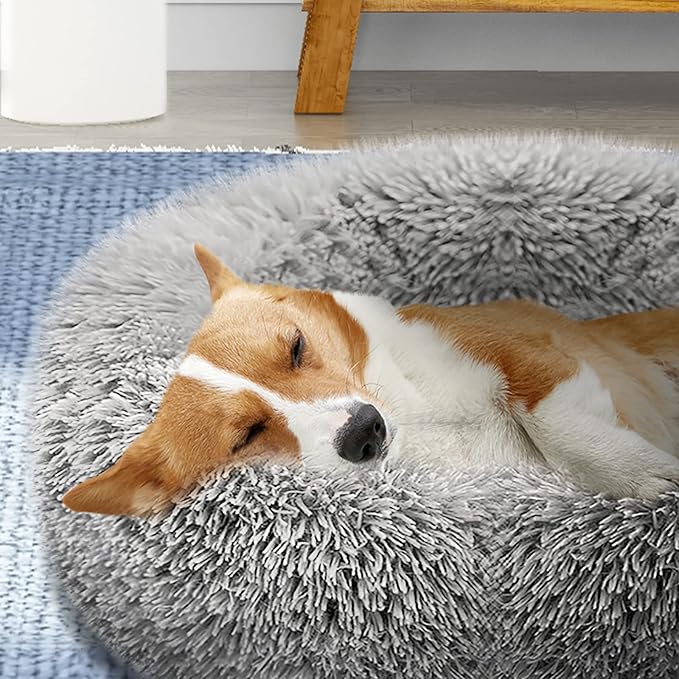 Solution4Patio Donut Small Pet Bed 23.62" Dia 3.15" H, #B607B00