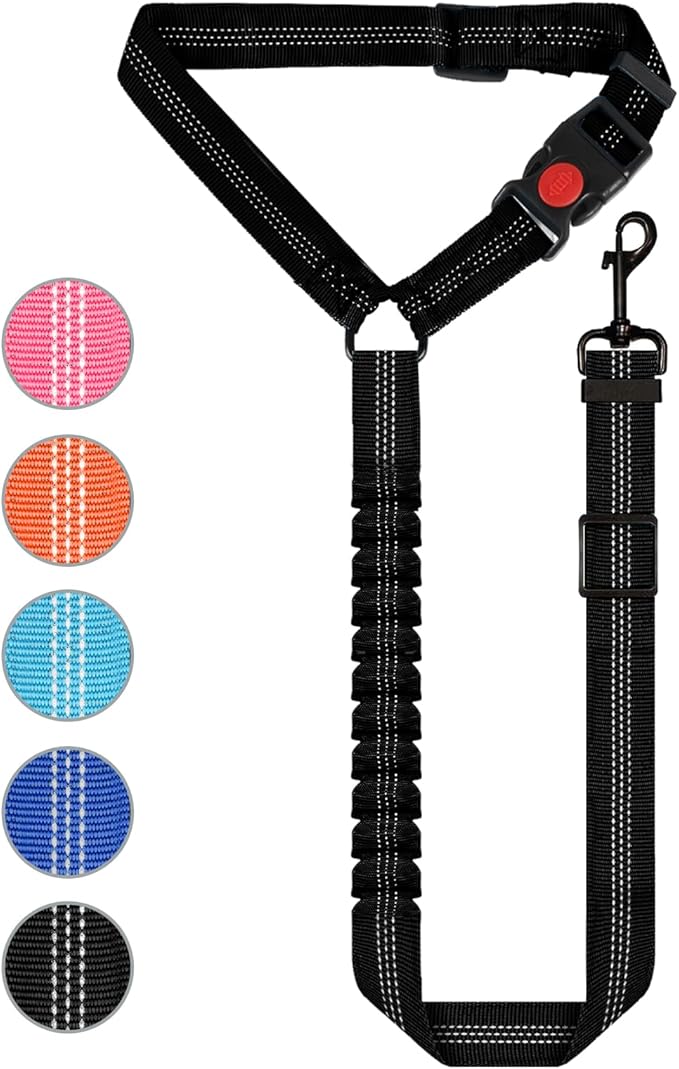 Dog Seat Belt 2 in 1 Adjustable