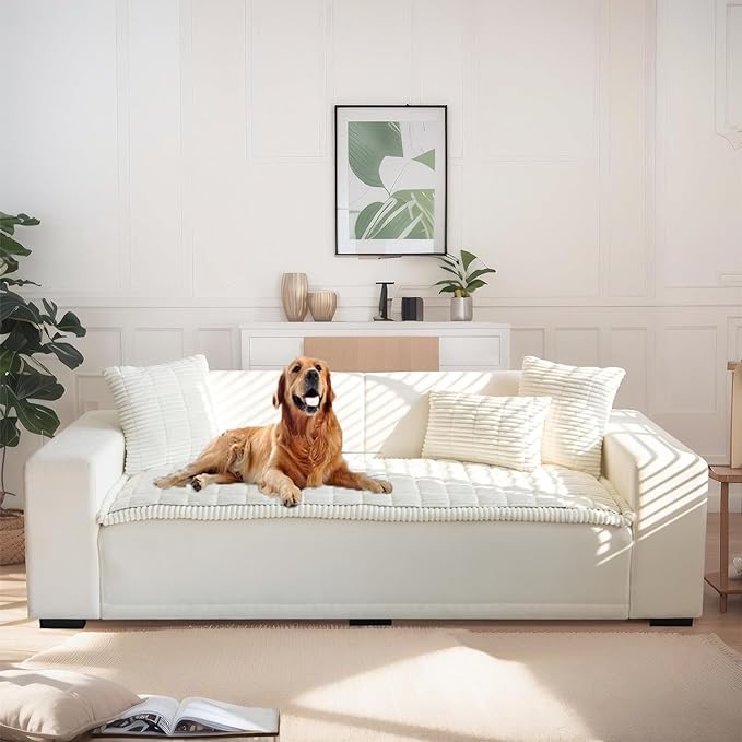 LiveGo Fuzzy Couch Covers for Pets 70x210 cm/27.6x82.7