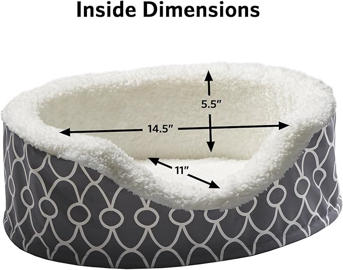 MidWest Homes for Pets Orthoperdic Egg-Crate Nesting Pet Bed w/ Teflon Fabric Protector