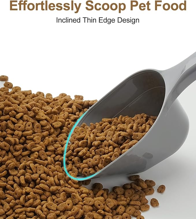 3 Pack Dog Food Scoop Set 1 Cup