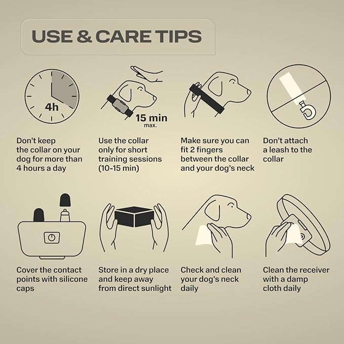 PetSpy M686 Premium Dog Training Shock Collar 1100 Yards,