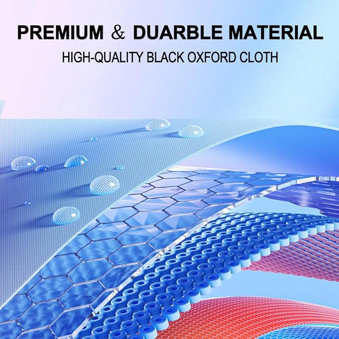 D-Lumina Dog Seat Covers for Tesla Model 3 2018-2023 2020-2023, Waterproof 3 Back