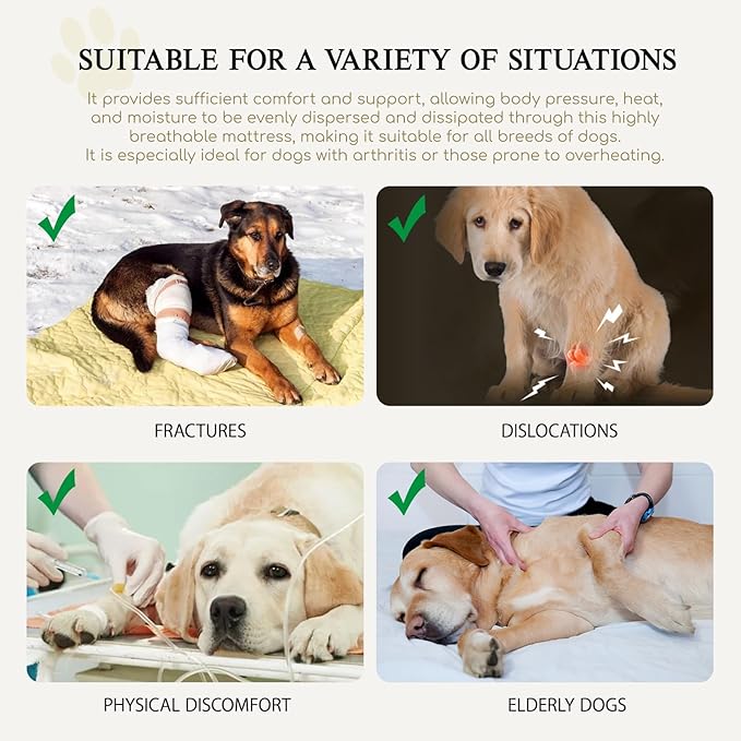 Air Flow Cooling Mat for Dogs Cooling Bed 29 * 19”