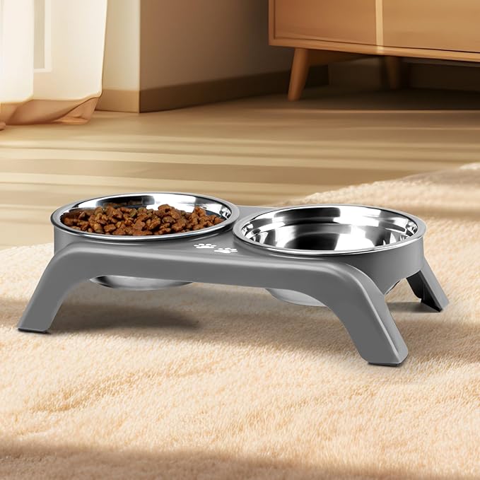 Elevated Cat Bowls 2 Thick