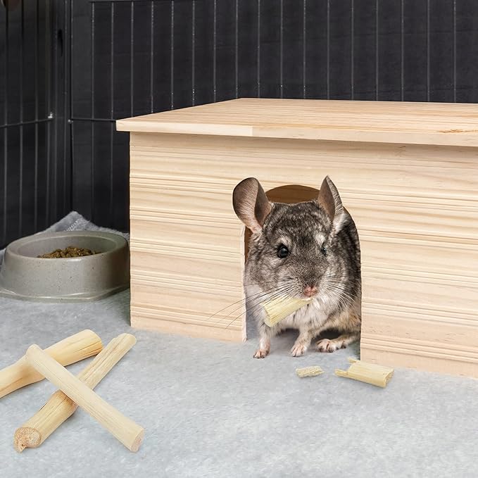 Niteangel Natural Bamboo Chew Toys for Rabbits