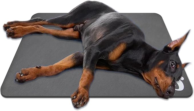 YCT Dog Food Feeding Mat Logo,24 x 16.9 inches,