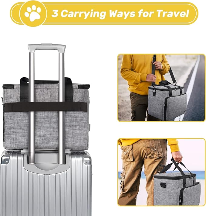 6 Set Dog Travel Bag 2 Food 1 Travel 2 Collapsible 1 Treat