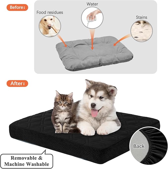 Dog Bed Covers Replacement Washable 30Lx20Wx6H Inches